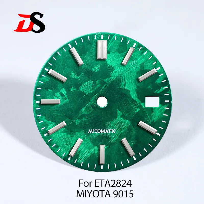 28.5MM Sakura Dial No Lume for ETA2824/MIYOTA 9015 Movement No Date