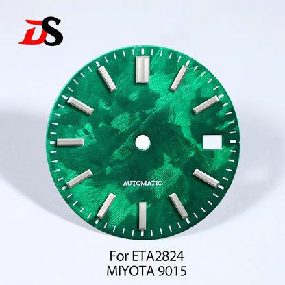 28.5MM Sakura Dial No Lume for ETA2824/MIYOTA 9015 Movement No Date