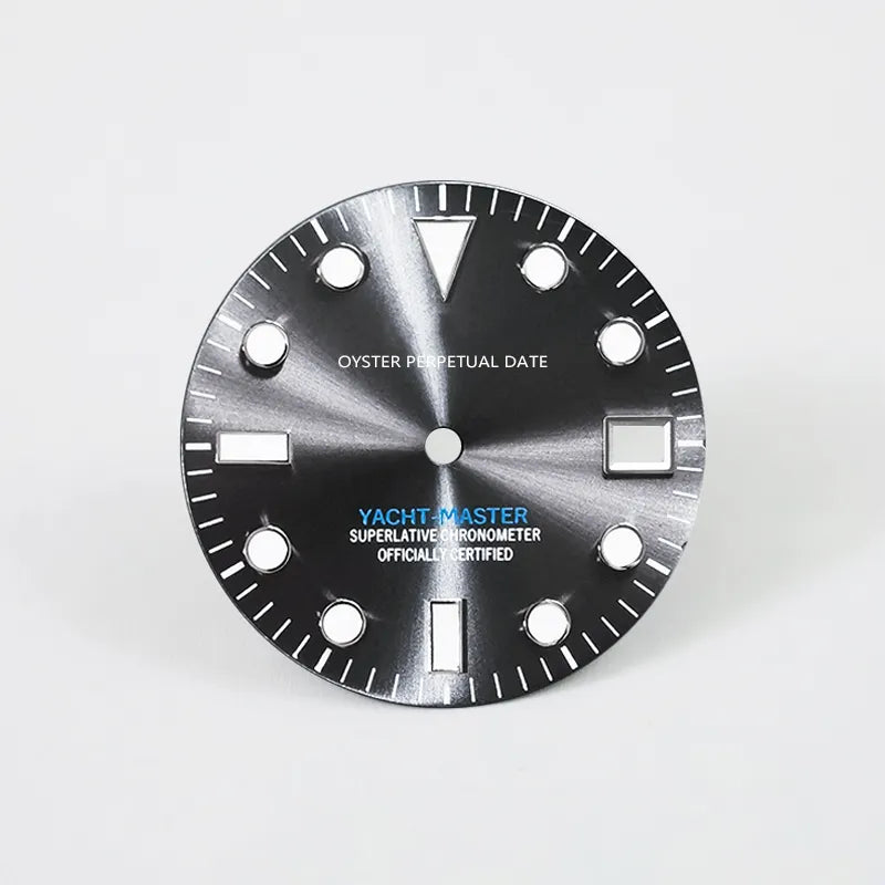 SUB 28.5mm Dial Matte Sunburst Yacht Literally Mod BGW9 C3 Lume NH35 Movement