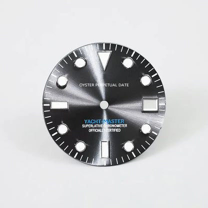 SUB 28.5mm Dial Matte Sunburst Yacht Literally Mod BGW9 C3 Lume NH35 Movement