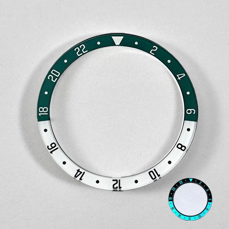 38*30.6mm Sapphire bezel blue lume