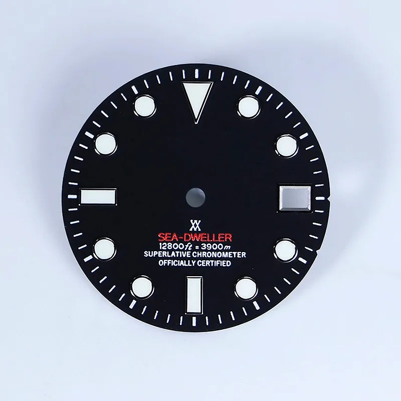 Sunburst 28.5MM Dial SEA-DLW BGW9 C3 Lume NH35 Movement