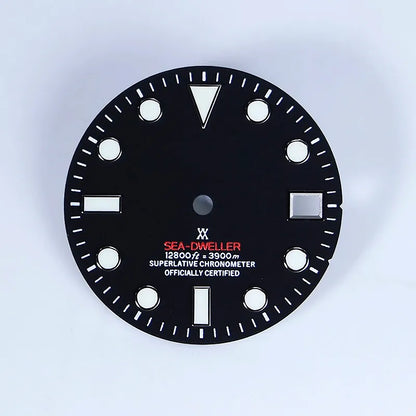 Sunburst 28.5MM Dial SEA-DLW BGW9 C3 Lume NH35 Movement