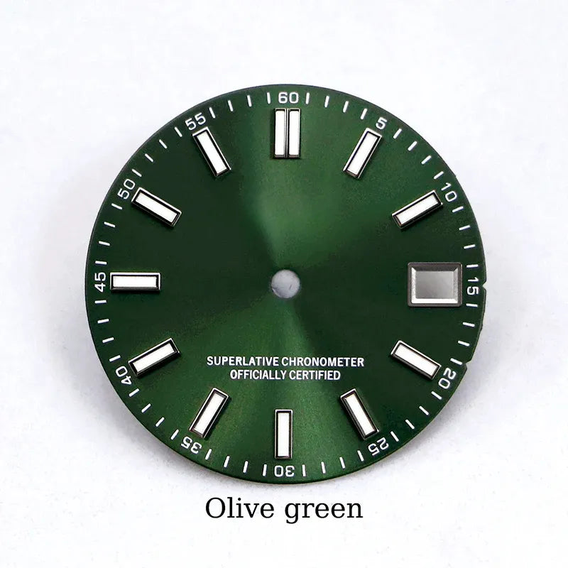 Date just Dial Number minute mark