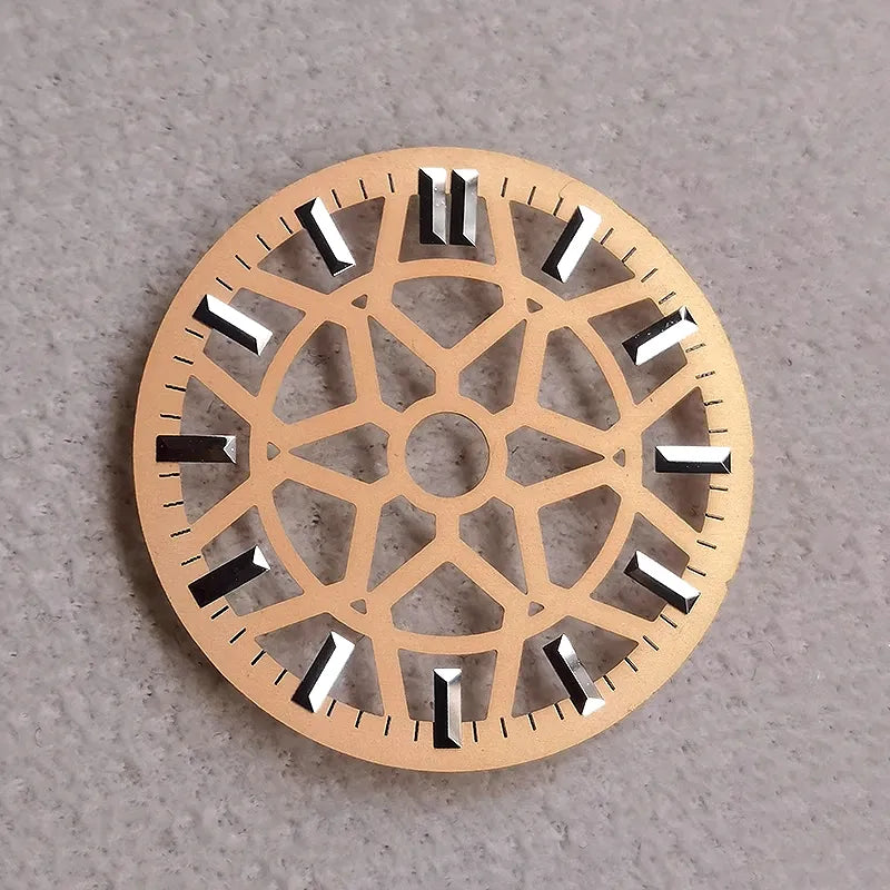 28.5mm Hollow Skeleton Dial NH70 Movement