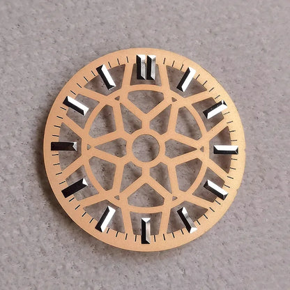 28.5mm Hollow Skeleton Dial NH70 Movement