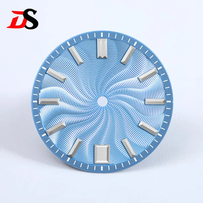 Guilloche Dial Envelope Index No Lume Sterile 28.5mm NH35NH34 Movement 3 O'clock /6O'clock /no Date