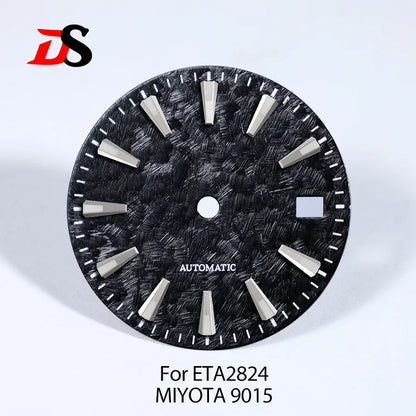 28.5mm Dial 62GS Xinzhou Sakura Dial BGW9 C3 Lume for ETA2824 SW200 MIYOTA9015 Movement
