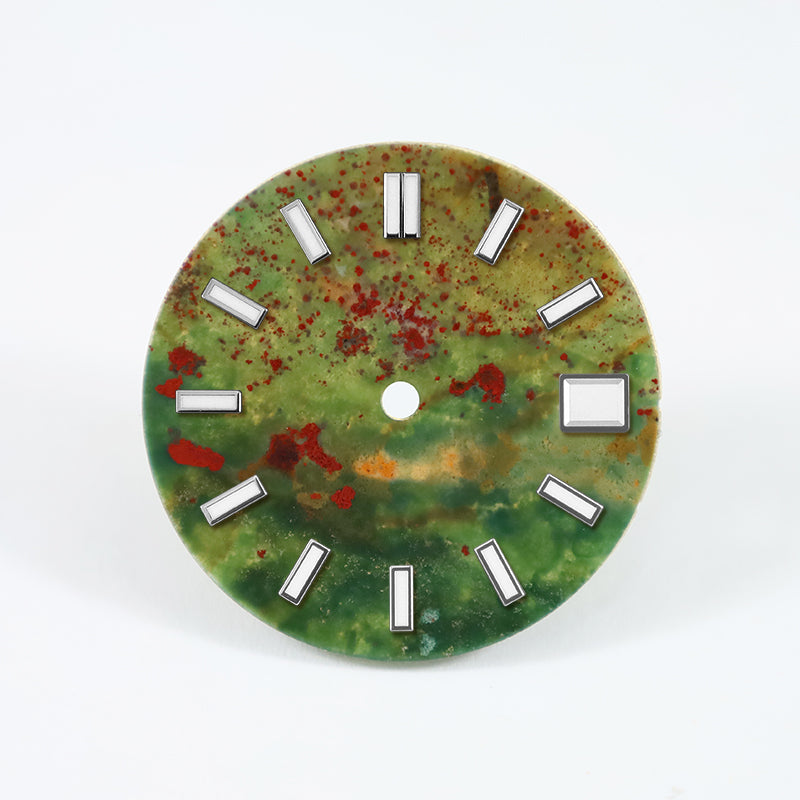 Stone Dial Mod Malachite Dial Mod Accessories for Nh34 Date Window Custom Logo Abalo ...