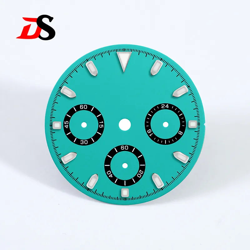 Matte Dial 29.5mm Blue Lume for VK63 Movement