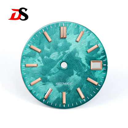 Sakura Dial Pink No Lume NH35 Movement Gold Index Rose Gold 28.5mm