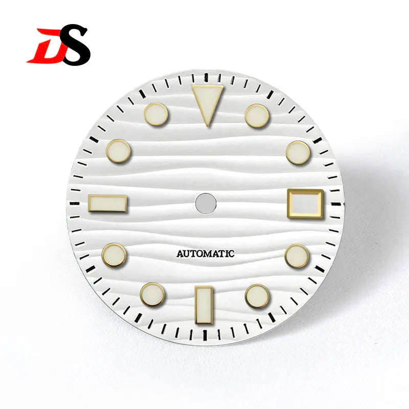 28.5mm Sea Wave Dial YM Index BGW9 C3 Lume Date NH35 NH34 Movement