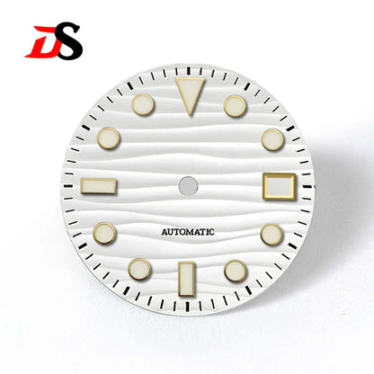 28.5mm Sea Wave Dial YM Index BGW9 C3 Lume Date NH35 NH34 Movement