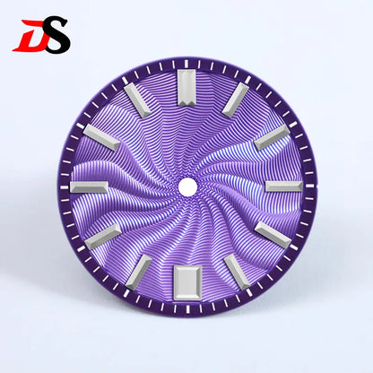 Guilloche Dial Envelope Index No Lume Sterile 28.5mm NH35NH34 Movement 3 O'clock /6O'clock /no Date