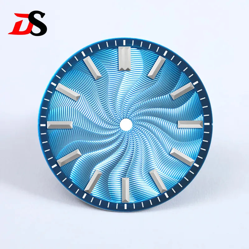 Guilloche Dial Envelope Index No Lume Sterile 28.5mm NH35NH34 Movement 3 O'clock /6O'clock /no Date