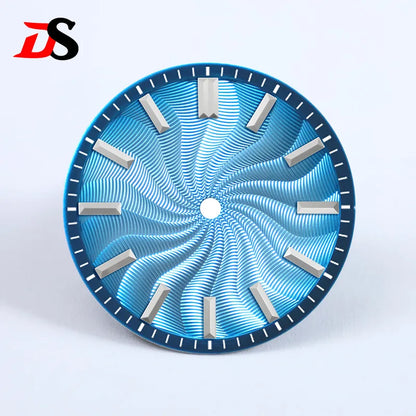 Guilloche Dial Envelope Index No Lume Sterile 28.5mm NH35NH34 Movement 3 O'clock /6O'clock /no Date