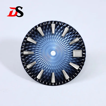 28.5mm Dial Pineapple Face Dial Diamond Pattern BGW9 C3 Lume for NH35NH36 Movement