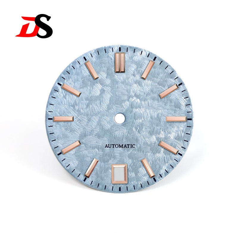 62GS Mod Dial Sakura Minute Mark NH34Gmt HI-BEAT 6 O'clock Date Xinzhou No Lume28.5mm for SKX007NH35