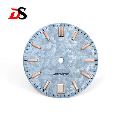 62GS Mod Dial Sakura Minute Mark NH34Gmt HI-BEAT 6 O'clock Date Xinzhou No Lume28.5mm for SKX007NH35