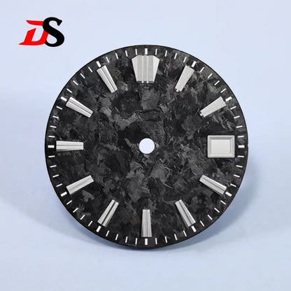 Gradien Dial 28.5mm Ice Crystal Titanium Dial NO Lume NH35 Movement