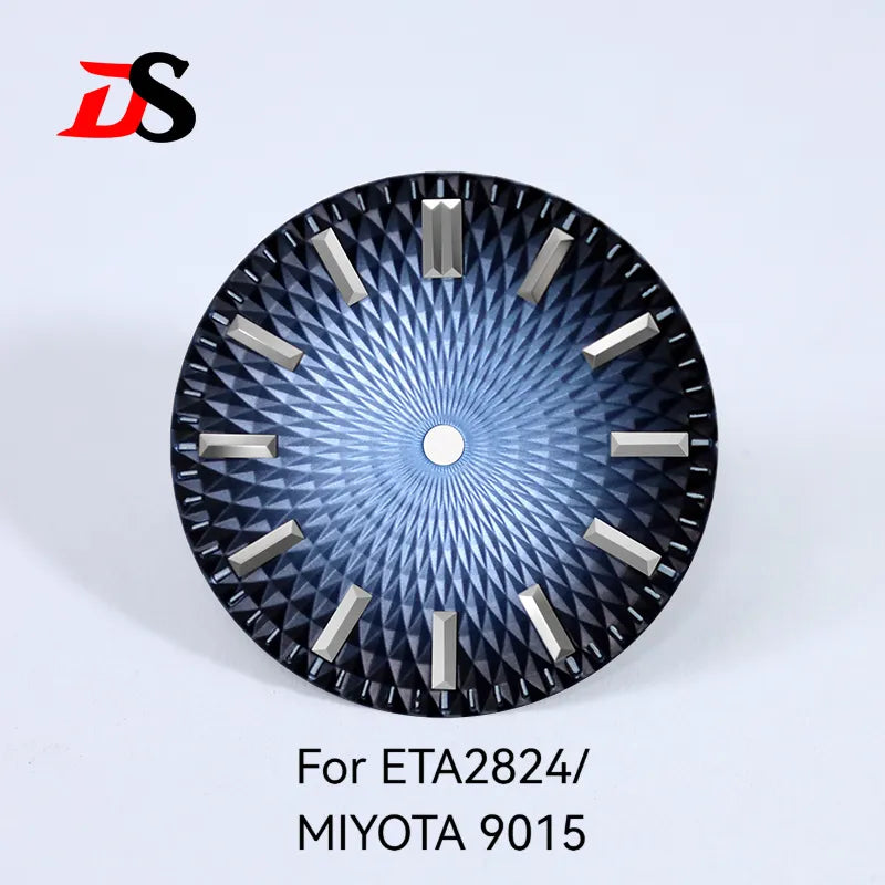 28.5mm Dial Pineapple Face Dial Suitable for NH35 NH38 ETA2824/MIYOTA 9015 Movement No Date No Lume