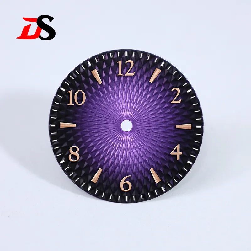 28.5mm Dial Number Pineapple Face Dial Gradient Suitable for NH35NH38 Movement No Date Dial