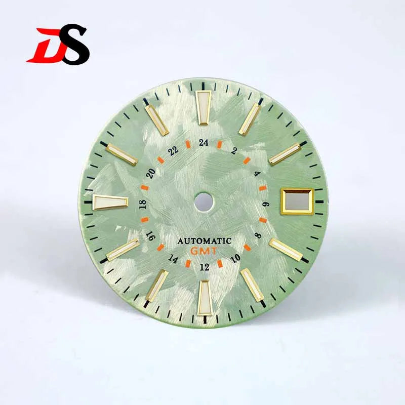 DS Sakura Orange GMT Dial Blue Luminous NH34GMT 28.5mm