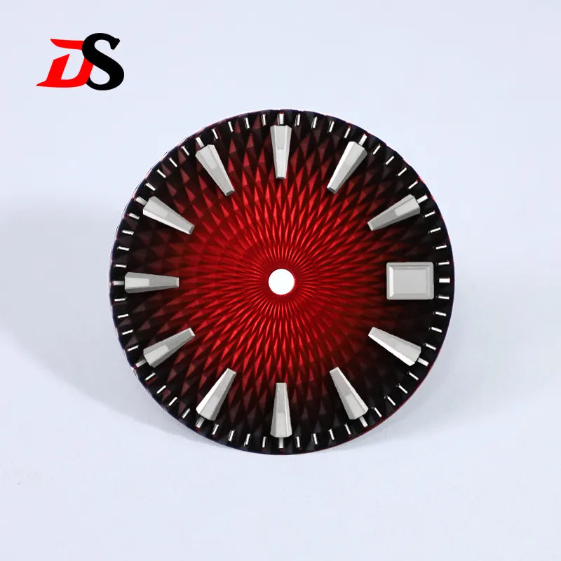 28.5mm Dial Pineapple Face Dial Diamond Pattern BGW9 C3 Lume for NH35NH36 Movement