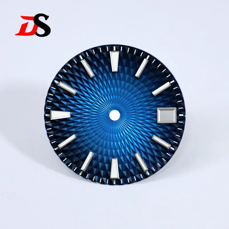 28.5mm Dial Pineapple Face Dial Diamond Pattern BGW9 Lume for NH35NH36 Movement