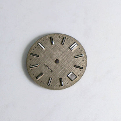 28.5mm Dial Cloth Sand No Lume for NH35 Movement