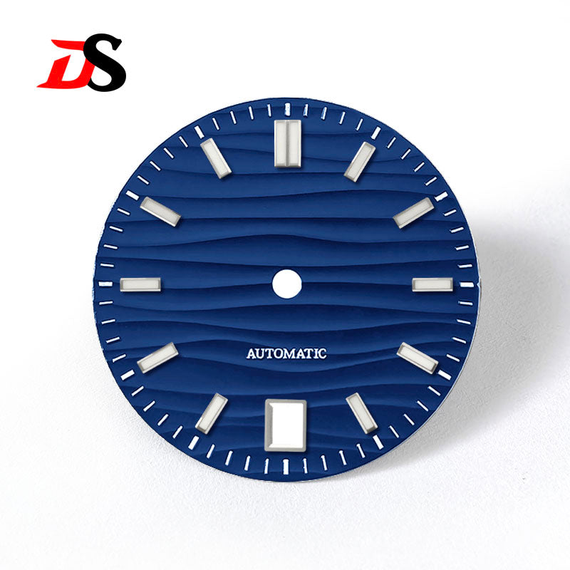 Wave Dial 6 o'clock BGW9 Lume for NH35 Movement 28.5mm NH34