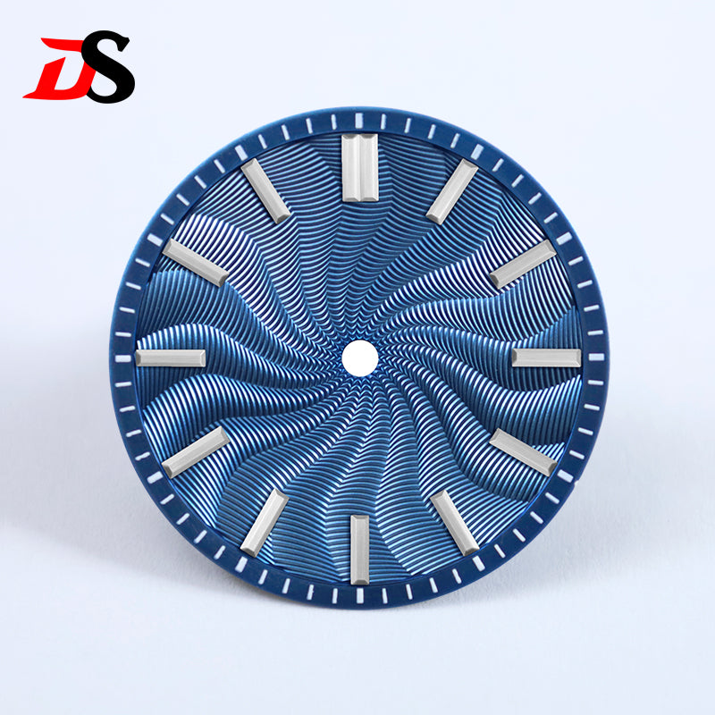 Guilloche Dial No Lume Sterile 28.5mm NH35NH34 Movement 3 O'clock /6O'clock /no Date