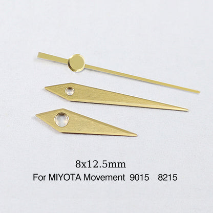 MIYOTA 9015 Watch Hands GS High-quality 8215/8200/2813/ST16/8205/ 9039 Movement No Lume Watch Accessories