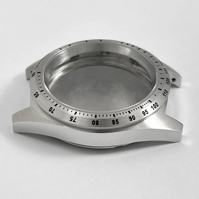 DS Watch 39mm Watch Case Solid Stainless Steel for VK63 VK64 Watches Automatic Movement Accessory Parts