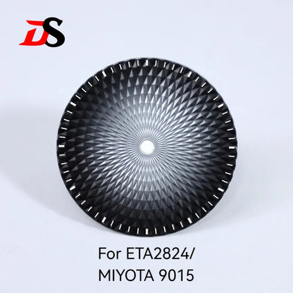 Blank Pineapple Face Dial Gradient 28.5mm for NH35 NH38 ETA2824/MIYOTA 9015 Movement No Date Dial