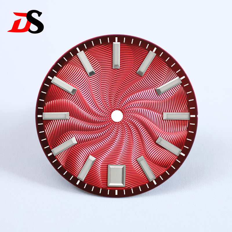 Guilloche Dial Smoked Series 28.5mm NH35 Mod Sterile NH34 NH38 No Date 3 O'clock/6 O'clock