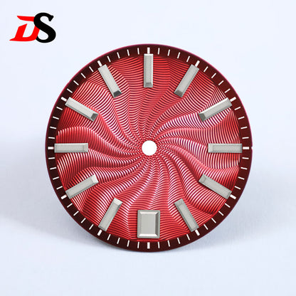 Guilloche Dial Smoked Series 28.5mm NH35 Mod Sterile NH34 NH38 No Date 3 O'clock/6 O'clock