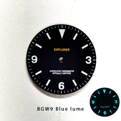 Retro EXPII Dial Blue lume