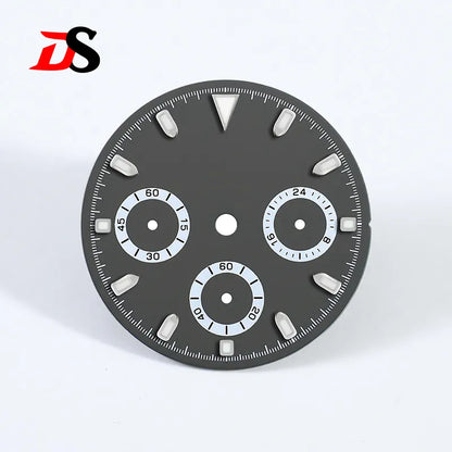 Matte Dial 29.5mm Blue Lume for VK63 Movement