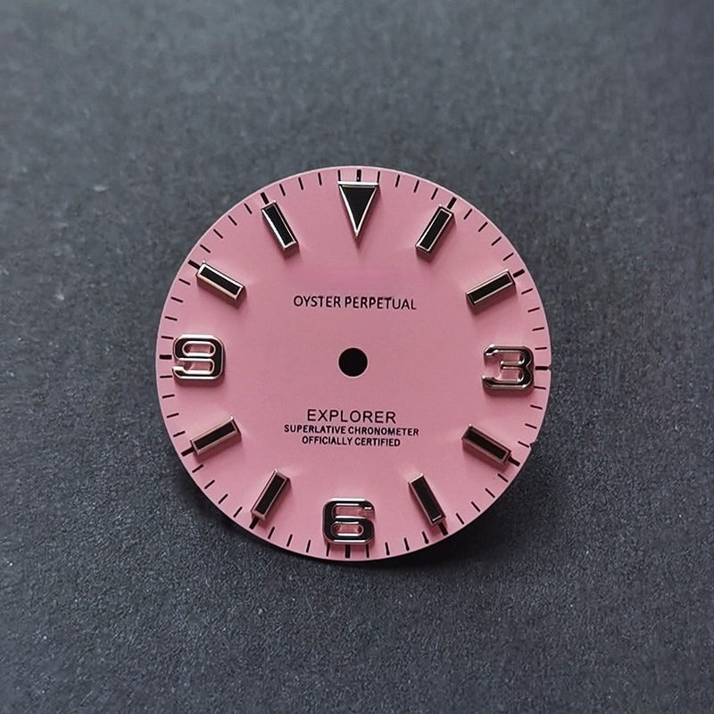 EXPLORER Dial Black Lume