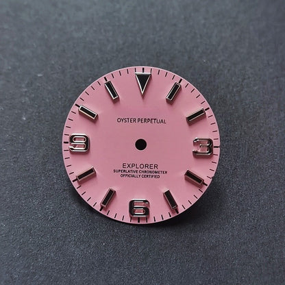 EXPLORER Dial Black Lume