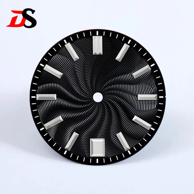 Guilloche Dial Envelope Index No Lume Sterile 28.5mm NH35NH34 Movement 3 O'clock /6O'clock /no Date