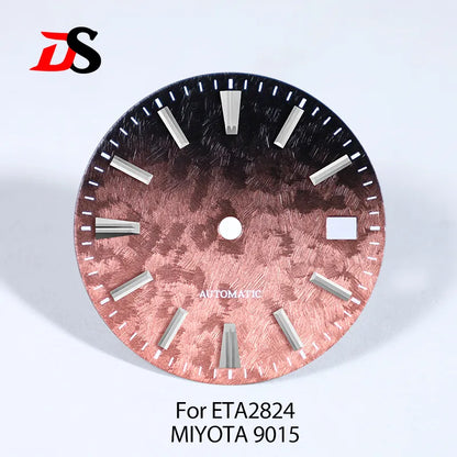 28.5mm Dial 62GS Xinzhou Sakura Dial No Lume for NH35 ETA2824 SW200 MIYOTA9015 Movement No Date