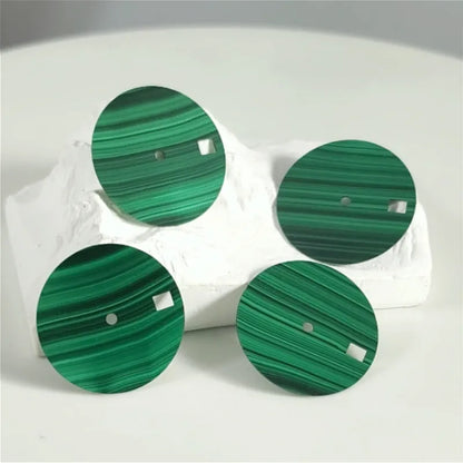 28.5mm Dial Malachite Blank Stone Dial NH35 Movement