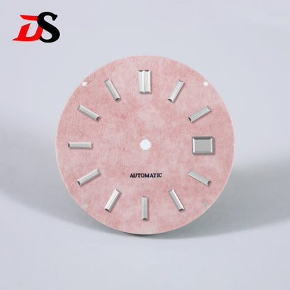 33.5mm Pink Dial No Lume for 40MM GS Case NH35 NH34