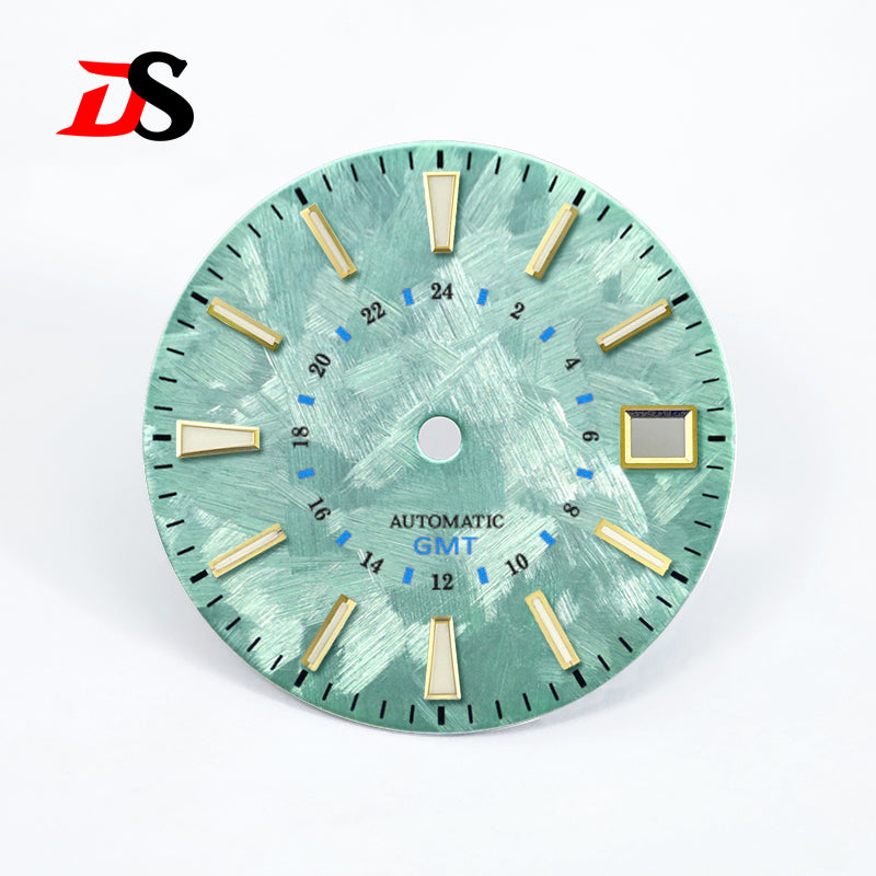 DS Sakura Blue GMT Dial 28.5mm Blue Lume NH34GMT Movement