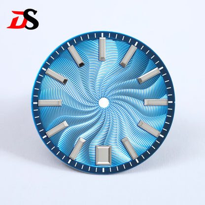 Guilloche Dial Smoked Series 28.5mm NH35 Mod Sterile NH34 NH38 No Date 3 O'clock/6 O'clock