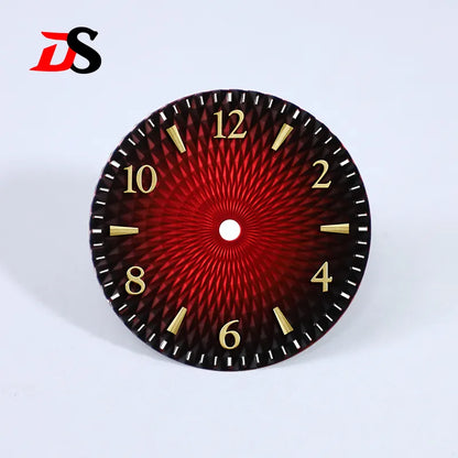 28.5mm Dial Number Pineapple Face Dial Gradient Suitable for NH35NH38 Movement No Date Dial