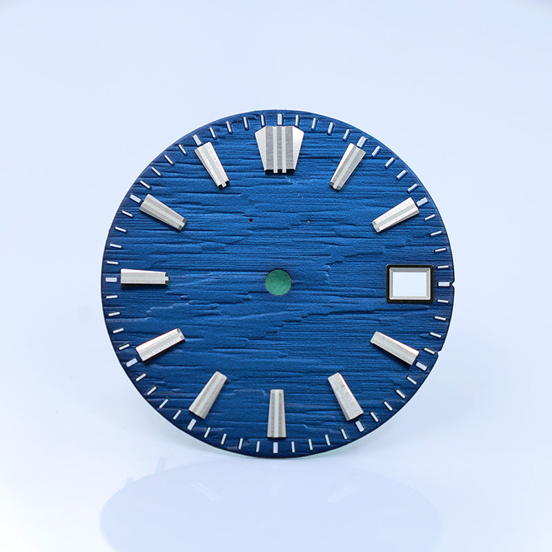 New Birch Blue Lume Dial