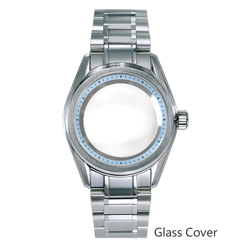 38mm GS Case with Chapter Ring NH35 NH34 Match Shunbun 28.5mm Dial Color Classic Watch Case